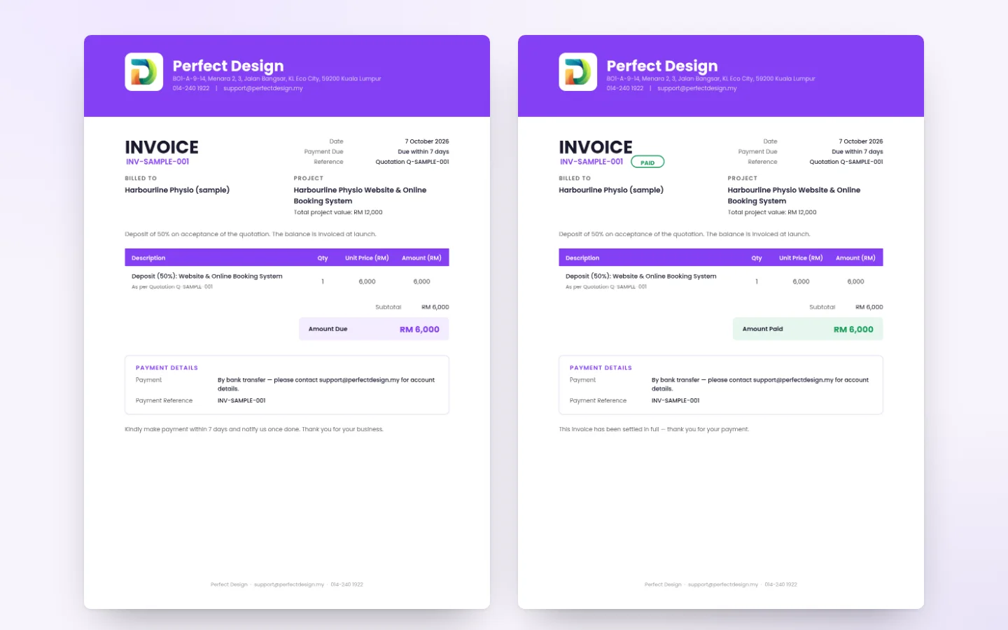 From quote to paid