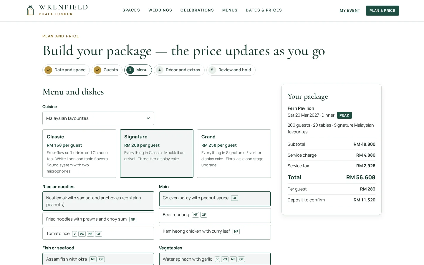 Package builder